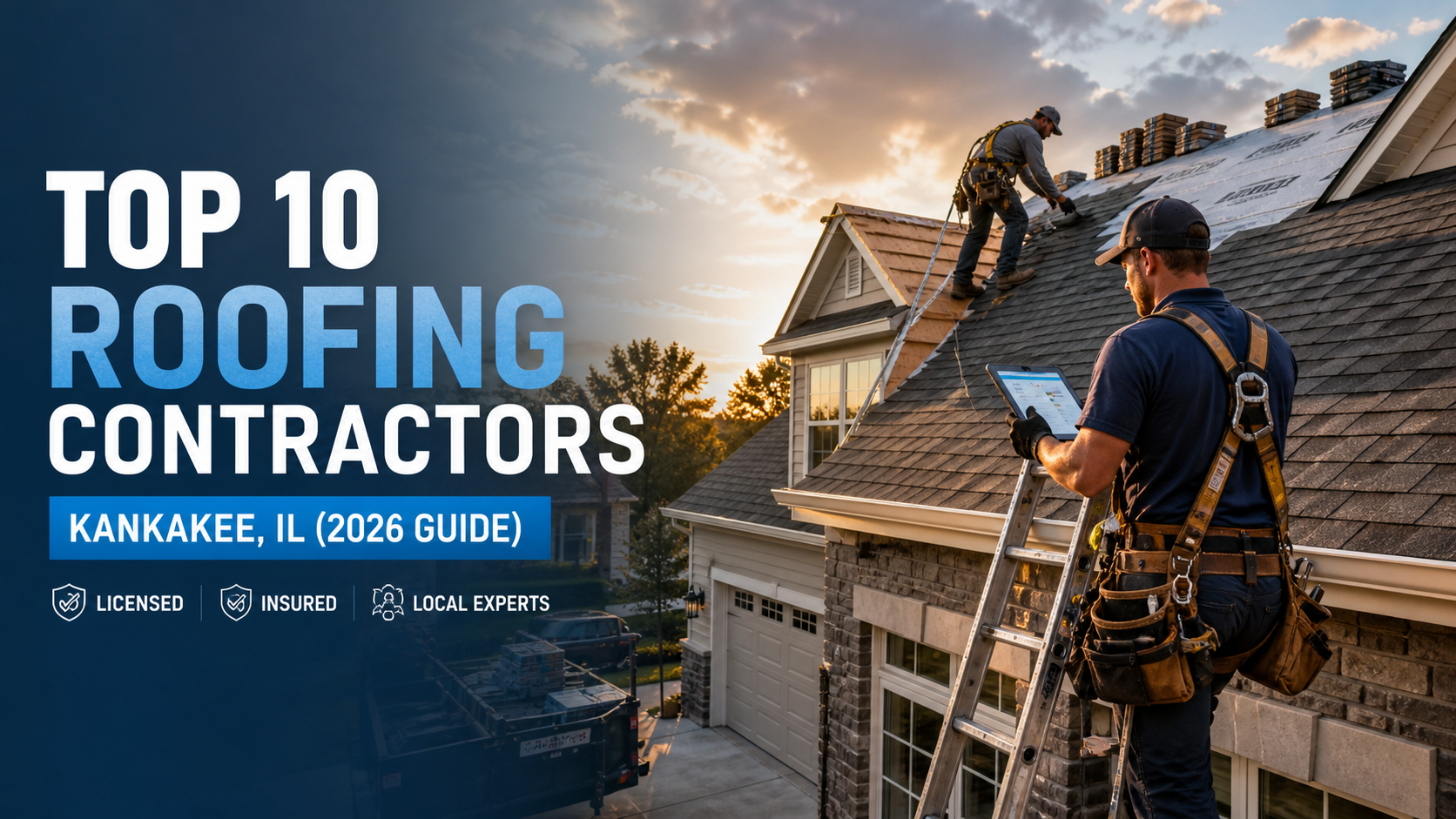 Top 10 Commercial Roofing Contractors in Kankakee, IL for Businesses